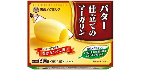 バター仕立てのマーガリンの値上げ情報