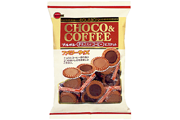1988年発売当時のチョコ＆コーヒービスケット ファミリーサイズ
