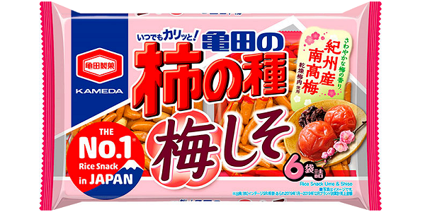 亀田の柿の種 梅しそ6袋詰の値上げ情報